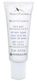 Мультивитаминный гель для кожи 
вокруг глаз NouriFusion.